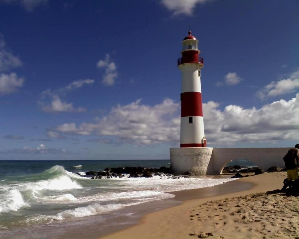 KitNet na Praia de Itapuã Salvador Exterior foto